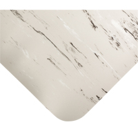 Tile-Top Select Anti-Microbial Mats No.494, Smooth, 2' x 10' x 1/2", Grey, PVC Cantin et fils