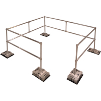 Syst&egrave;me RoofGuard classique - Trousses emball&eacute;es, Aluminium, 72" la x 216" lo x 42" ha Cantin et fils