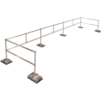 Syst&egrave;me RoofGuard classique - Trousses emball&eacute;es, Aluminium, 72" la x 324" lo x 42" ha Cantin et fils