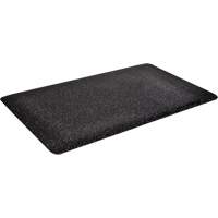 Tapis antimicrobiens WD Foodmaster, Lisse, 2' x 3' x 9/16", Noir, Mousse de vinyle Cantin et fils