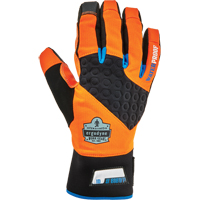 ProFlex&reg; 818WP Performance High-Visibility Thermal Waterproof Utility Gloves, Polyurethane Palm, Size Small Cantin et fils