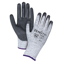 Gants &eacute;lastiques sans coutures r&eacute;sistants &agrave; la coupe, Taille 6/T-petit, Calibre 13, Rev&ecirc;tement Polyur&eacute;thane, Enveloppe en PEHP, ANSI/ISEA 105 niveau 4/EN 388 niveau 5 Cantin et fils