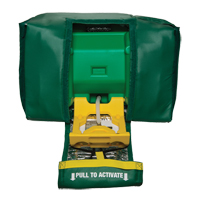 Douche oculaire portative, eau ti&egrave;de, Aliment&eacute; par gravit&eacute;, Capacit&eacute; 9 gal., Conformit&eacute; ANSI Z358.1 Cantin et fils