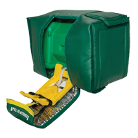 Douche oculaire portative, eau ti&egrave;de, Aliment&eacute; par gravit&eacute;, Capacit&eacute; 9 gal., Conformit&eacute; ANSI Z358.1 Cantin et fils