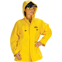 Hurricane Flame Retardant/Oil Resistant Rain Suits - Jackets, 4X-Large, Yellow Cantin et fils