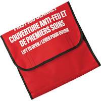Couverture anti-feu avec sac de nylon Dynamic, Laine, 60" lo x 71" la Cantin et fils