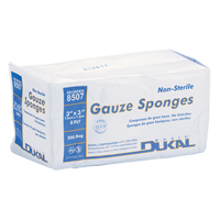Dynamic Gauze Sponge, Pad, 3" L x 3" W, Medical Device Class 1 Cantin et fils