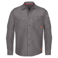 IQ Endurance&reg; Men's Work Shirts, Small, Grey Cantin et fils