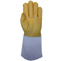 TIG Welding Gloves, Grain Cowhide, Size One Size Cantin et fils
