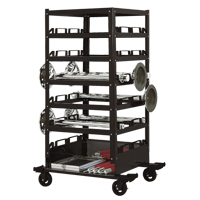 Six Tier Storage Cart, Steel Cantin et fils