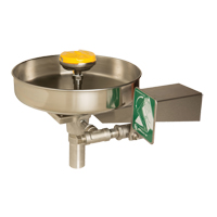 Eye/Face Wash Station, Wall-Mount Installation, Stainless Steel Bowl Cantin et fils