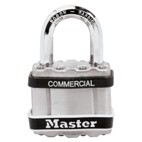 Cadenas lamin&eacute;, Argent, Cl&eacute;s diff&eacute;rentes, Acier lamin&eacute;, Largeur de 1-3/4" Cantin et fils
