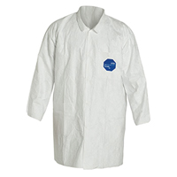 Lab Coat, Tyvek&reg; 400, White, 6X-Large Cantin et fils