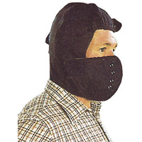 Doublure de casque de s&eacute;curit&eacute; avec masque amovible, Doublure en Coton/Kasha, Taille unique, Noir Cantin et fils