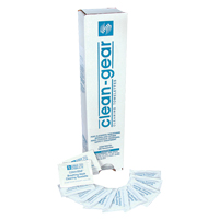 Serviettes nettoyantes pour respirateur, 8" x 5", 100 lingettes Cantin et fils