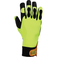 Gants pour scie &agrave; chaîne haute visibilit&eacute; Endura, Taille Grand/9, Paume Ch&egrave;vre Cantin et fils