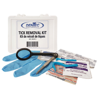 Tick Safety Kit, Class 1 Medical Device, Plastic Box Cantin et fils