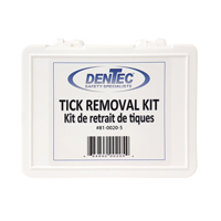 Tick Safety Kit, Class 1 Medical Device, Plastic Box Cantin et fils