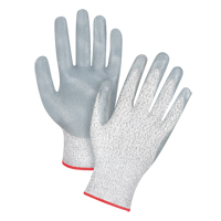 Gants haute performance r&eacute;sistants &agrave; la coupe, Taille Petit/7, Calibre 13, Rev&ecirc;tement Nitrile, Enveloppe en PEHP, ANSI/ISEA 105 niveau 4/EN 388 niveau 5 Cantin et fils
