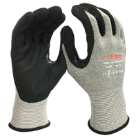 Gants r&eacute;sistants aux coupures, Taille Grand/9, Calibre 13, Rev&ecirc;tement Mousse de nitrile, Enveloppe en Kyorene, ANSI/ISEA 105 niveau 3/EN 388 niveau C Cantin et fils
