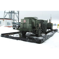 Insta-Berm L-Rod, 748 US gal. Capacity, 10' W x 10' L x 12" H, L-Bracket Cantin et fils
