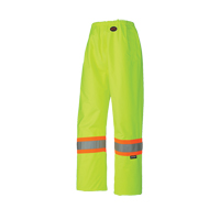 5586 450D Safety Pant, Polyester, X-Small, High Visibility Lime-Yellow Cantin et fils