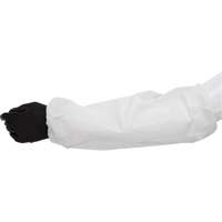 Manchettes, Longueur de 18", Microporeux, Blanc Cantin et fils