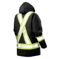 Safety Parka, Black, Large Cantin et fils
