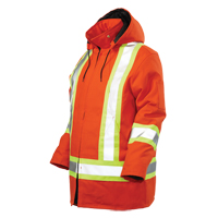 Safety Parka, High Visibility Orange, Large Cantin et fils