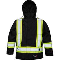 Journeyman Jacket, Polyester/Polyurethane, Black, Small Cantin et fils