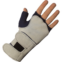 Gant antichocs avec support de poignet, Coton, Main Gauche, T-petit Cantin et fils