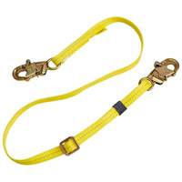 Web Adjustable Positioning Lanyard, 1 Legs, 4', CSA Class B, Polyester Cantin et fils