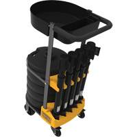 Chariot de transport avec plateau pour barri&egrave;re PLUS, 75' lo, M&eacute;tal, Noir Cantin et fils