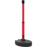 PLUS Barrier Post Set Receiver, 42" High, Red Cantin et fils