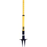 PLUS Barrier Post, 42" High, Yellow Cantin et fils