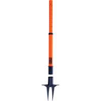 PLUS Barrier Post, 42" High, Orange Cantin et fils