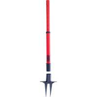 PLUS Barrier Post, 42" High, Red Cantin et fils