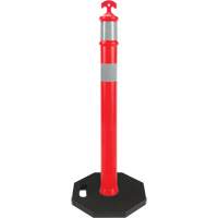 High-Visibility Delineator Post, 42" H, Orange Cantin et fils