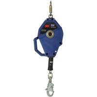 Smart Lock Self-Retracting Lifeline, 30', Stainless Steel, Swivel Cantin et fils