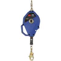 Smart Lock Self-Retracting Lifeline, 50', Galvanized Steel, Swivel Cantin et fils