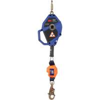 Smart Lock Self-Retracting Lifeline, 20', Galvanized Steel, Swivel Cantin et fils