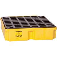 Modular Spill Platform, 15 US gal. Spill Capacity, 26" x 26.25" x 6.5" Cantin et fils