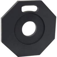 Rubber Base for Premium Delineator Posts, 12 lbs. Cantin et fils