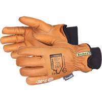 Gants de conducteur de luxe pour l'hiver Endura, T-petit, Paume en Cuir fleur de ch&egrave;vre, Thinsulate Cantin et fils