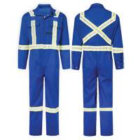 Nomex&reg;Essential 6 oz. Deluxe Coveralls, Size 34, Royal Blue Cantin et fils