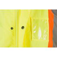 RZ1000 Rain Suit, Polyester, Small, High Visibility Lime-Yellow Cantin et fils