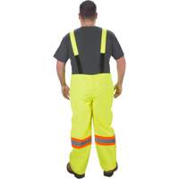 Salopette imperm&eacute;able RZ1000, Polyester, Petit, Jaune lime haute visibilit&eacute; Cantin et fils