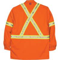 Chemise de travail industrielle Westex UltraSoft, Petit, Orange Cantin et fils