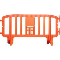 Movit Barricade, Interlocking, 78" L x 39" H, Orange Cantin et fils