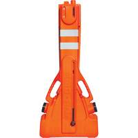 Multi-Gate Barricade, 43" H x 90" L, Orange Cantin et fils